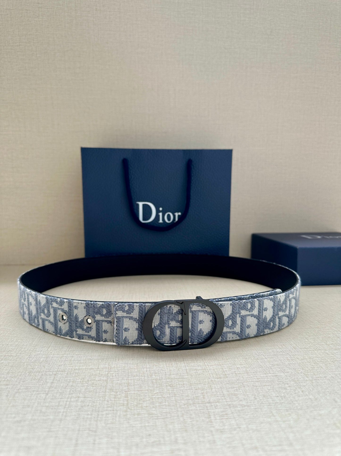 Dior Denim Belt