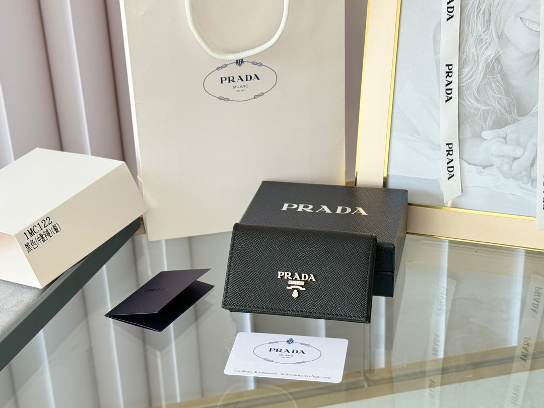 Prada mini wallet