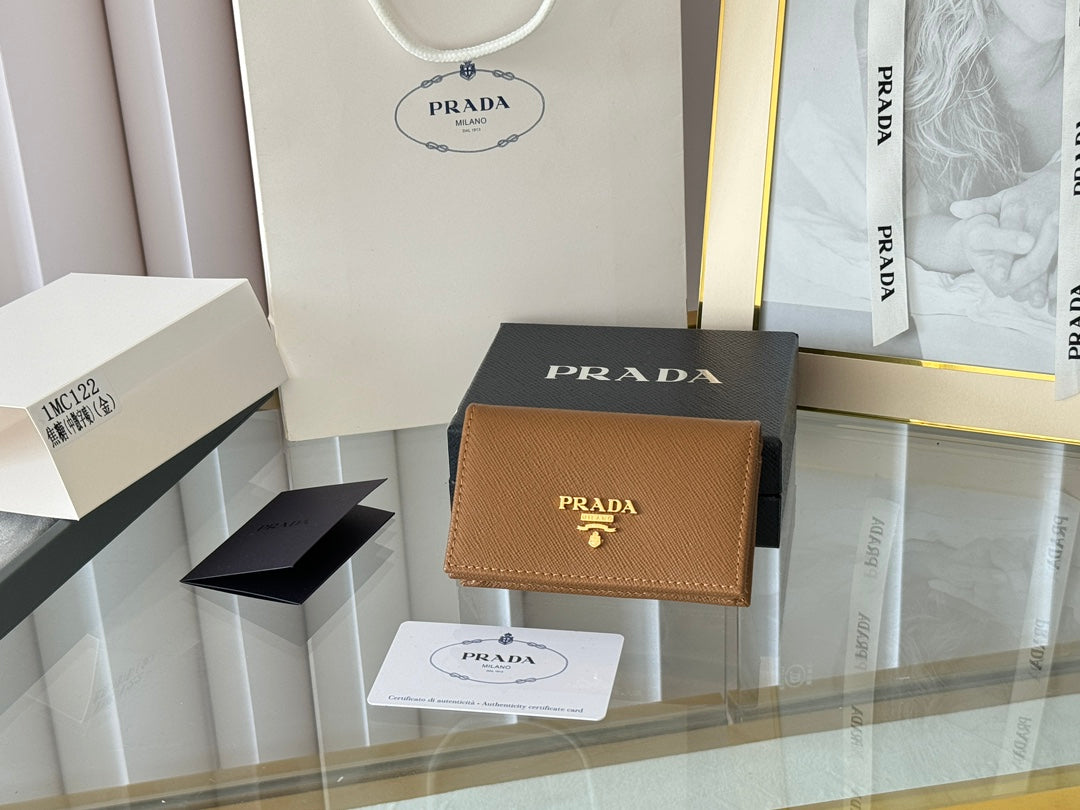 Prada mini wallet