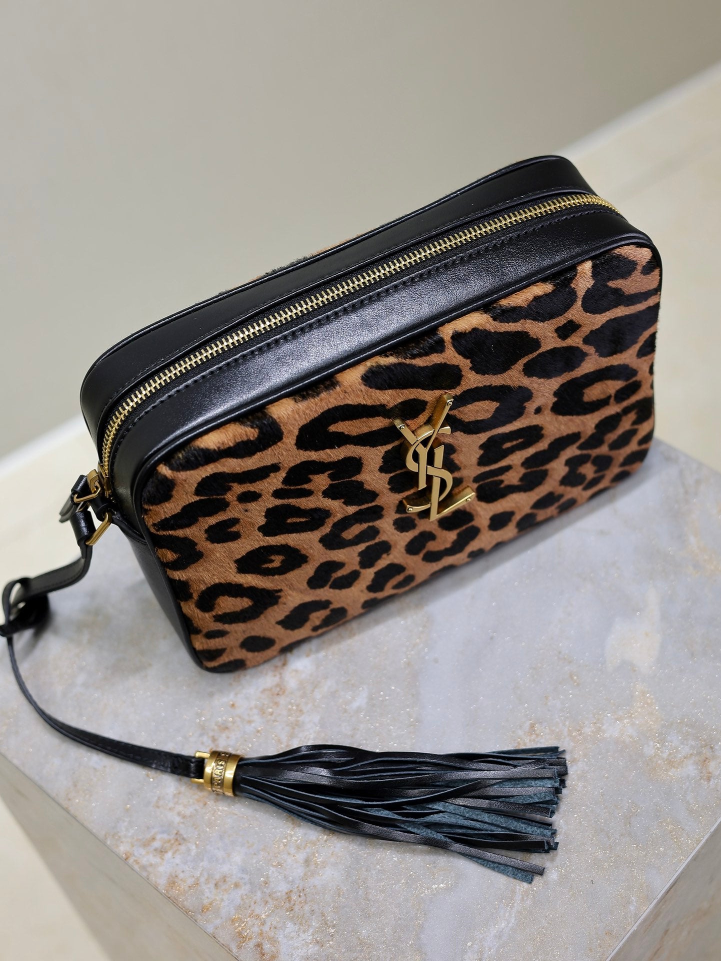 YSL Lou Camera bag animal printed