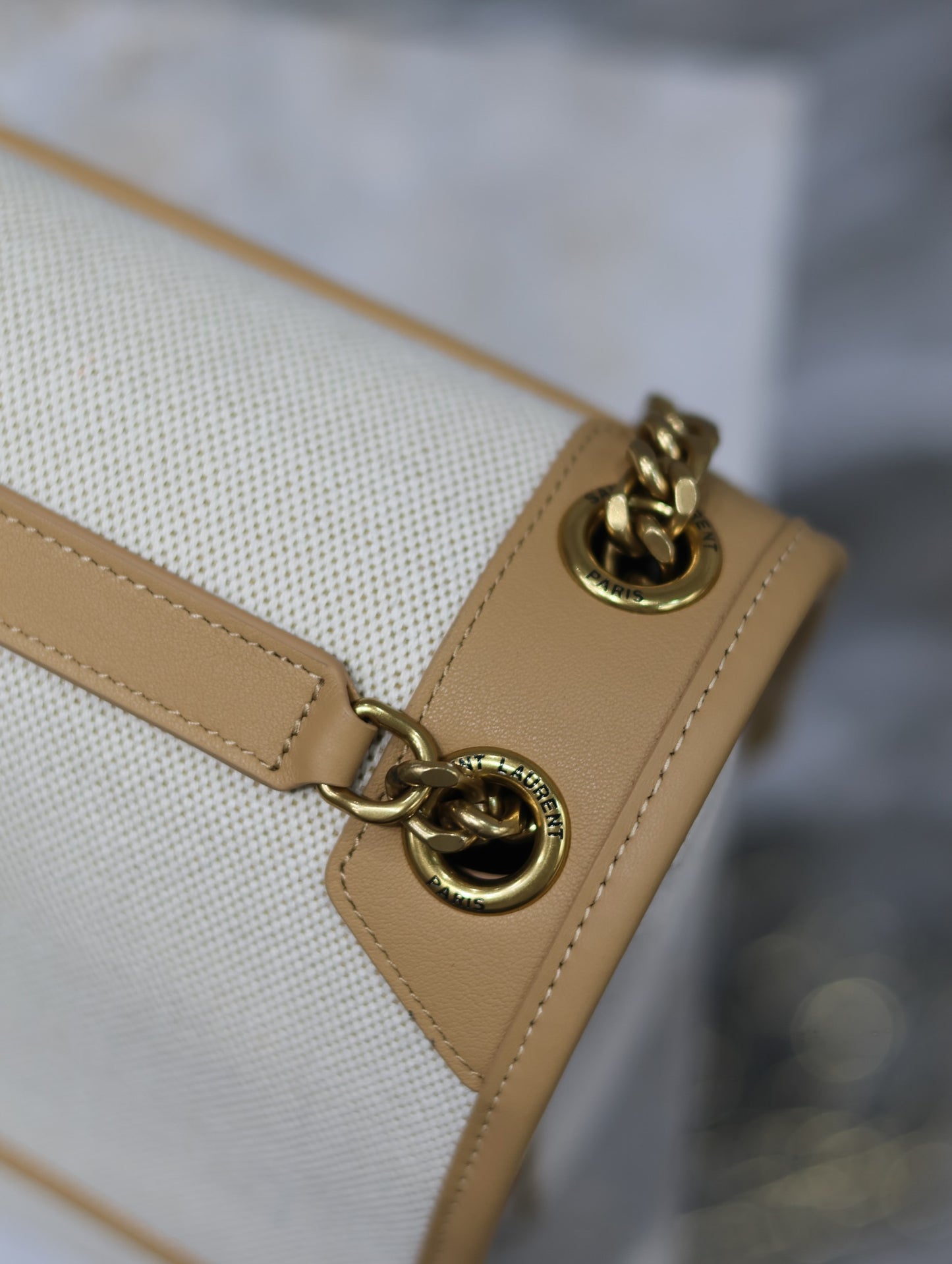 YSL Niki Canvas bag in 2 sizes