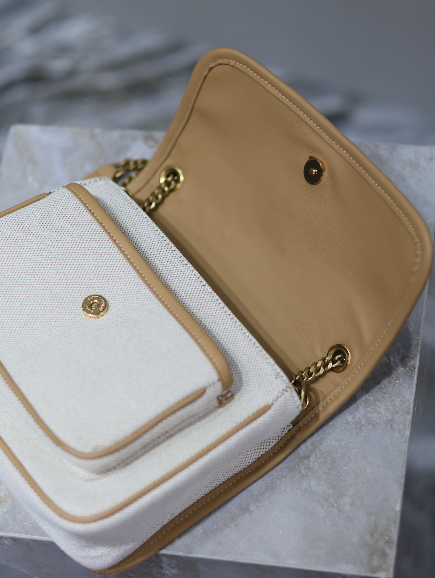 YSL Niki Canvas bag in 2 sizes