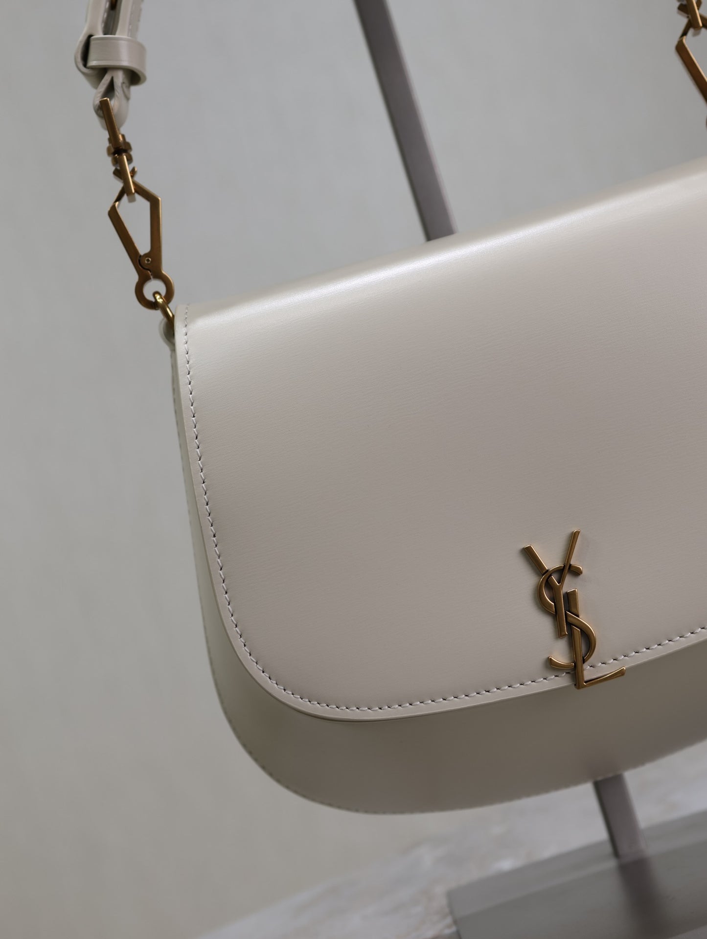 YSL Mini VOLTAIRE TOP HANDLE bag in BOX SAINT LAURENT