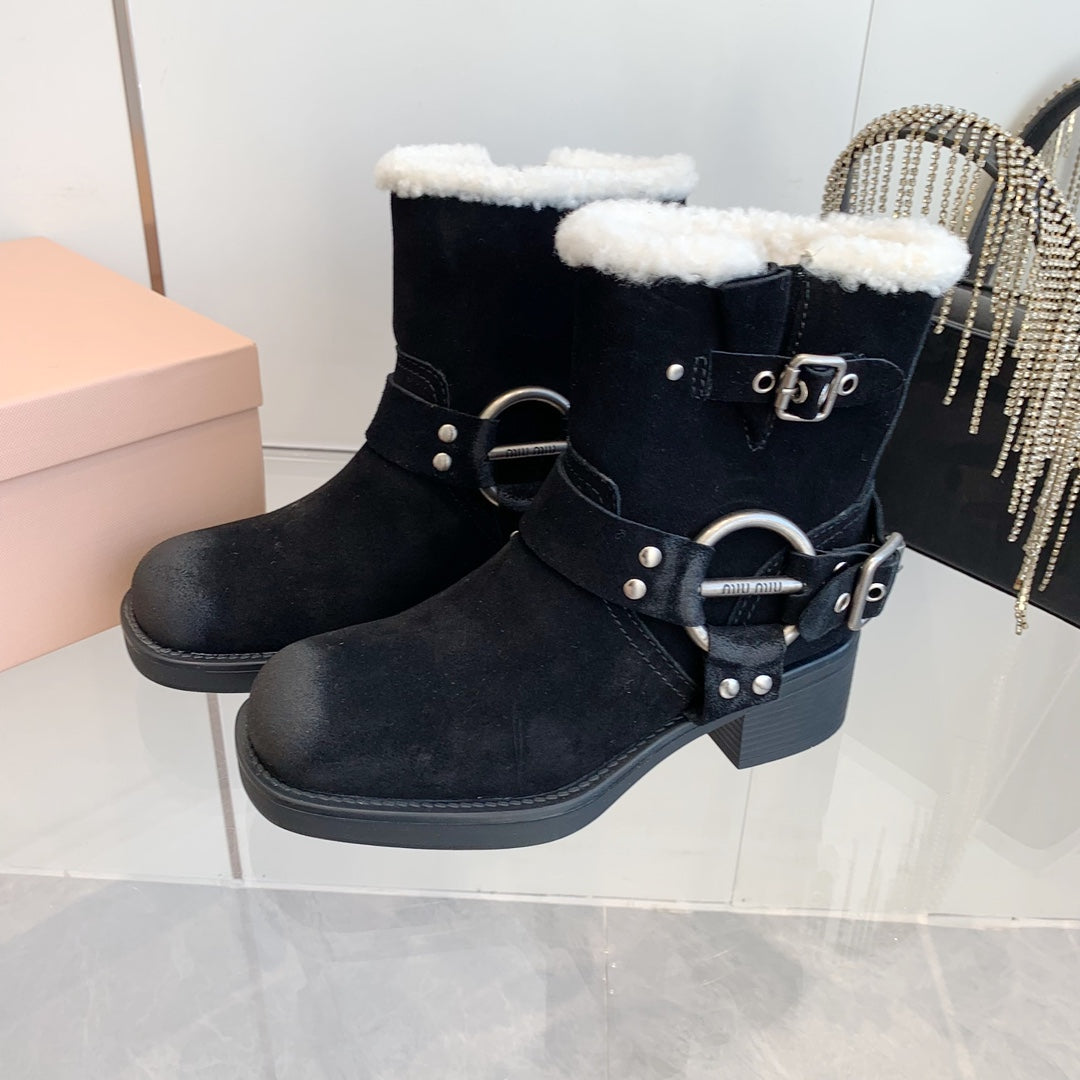 Miu Miu Ankle Boots