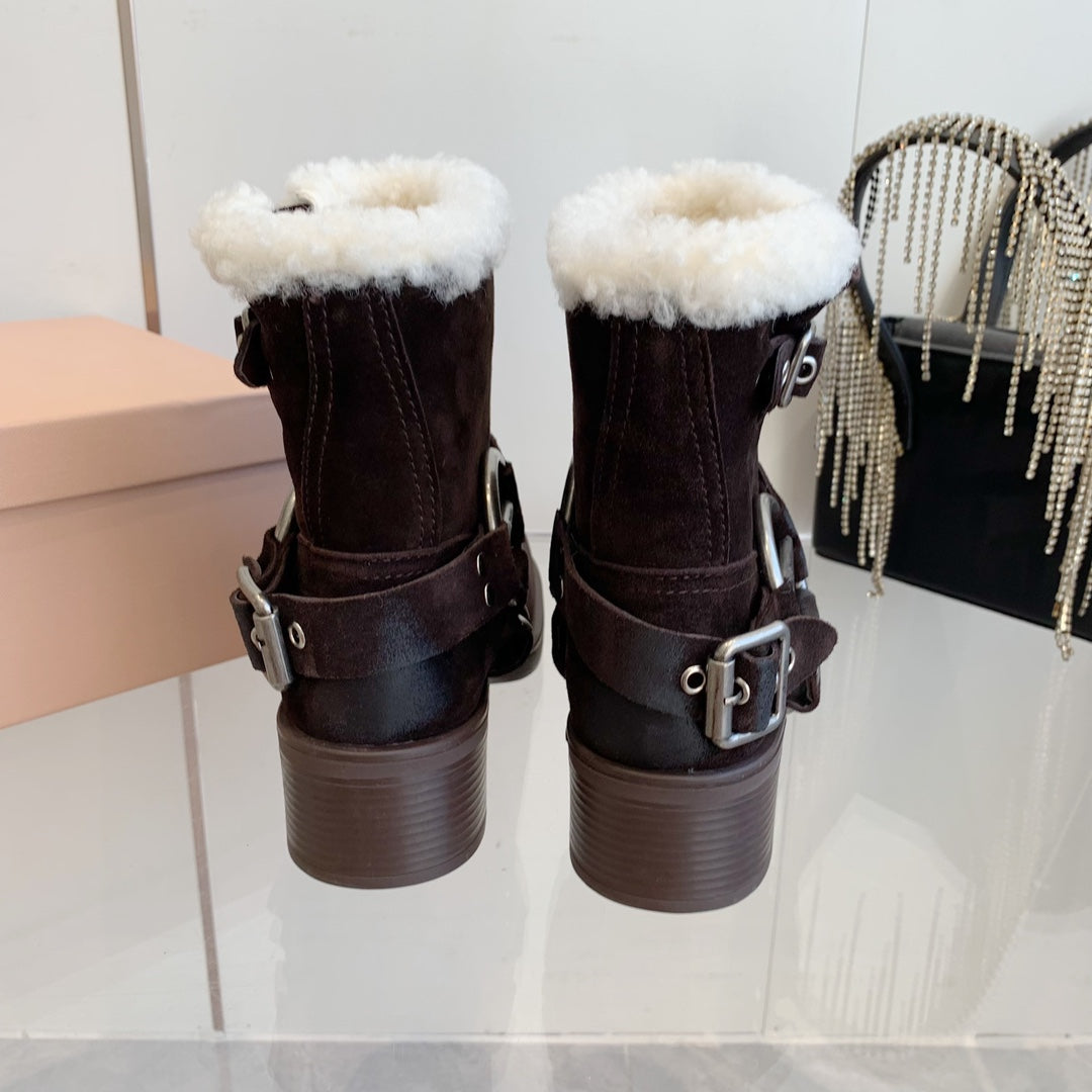 Miu Miu Ankle Boots