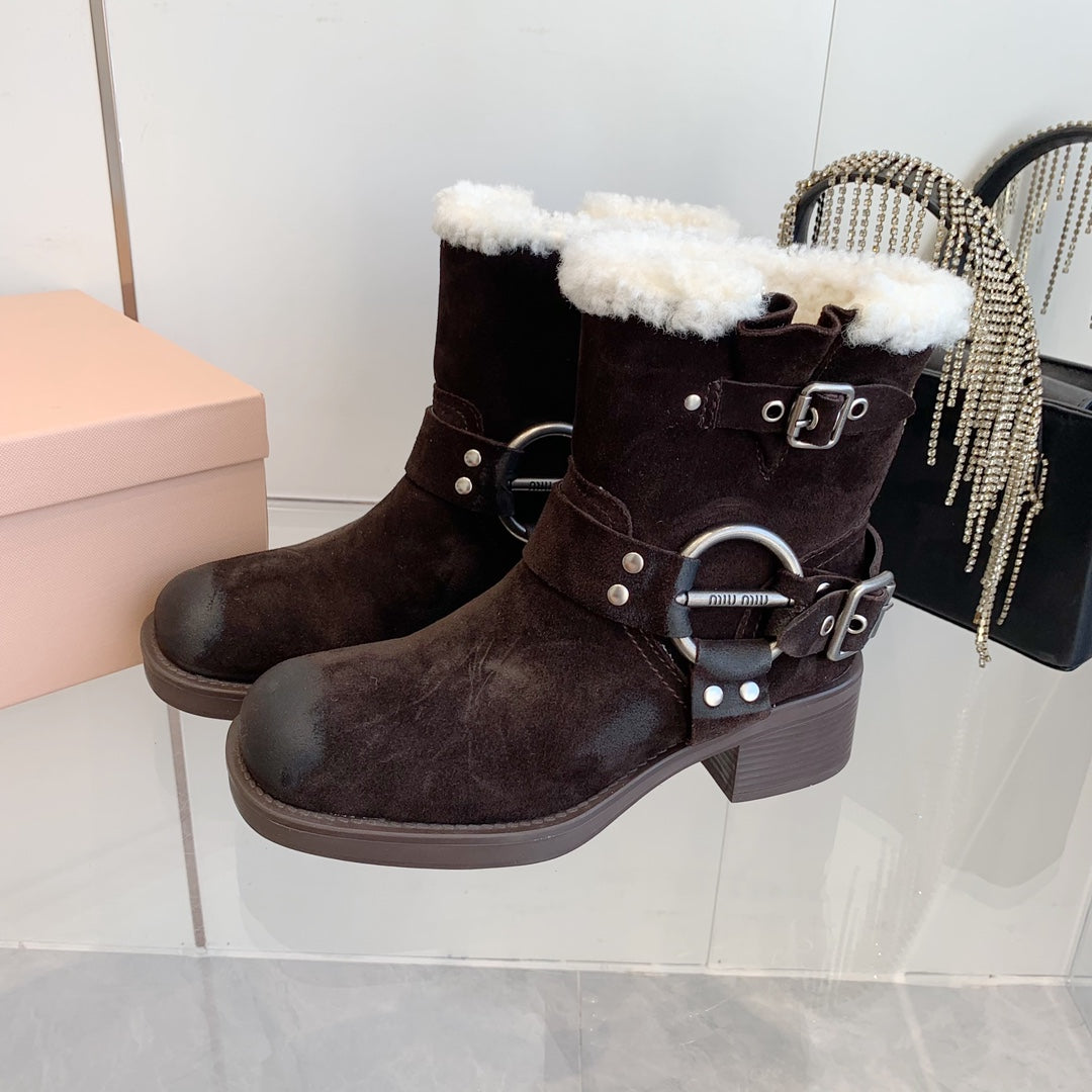 Miu Miu Ankle Boots
