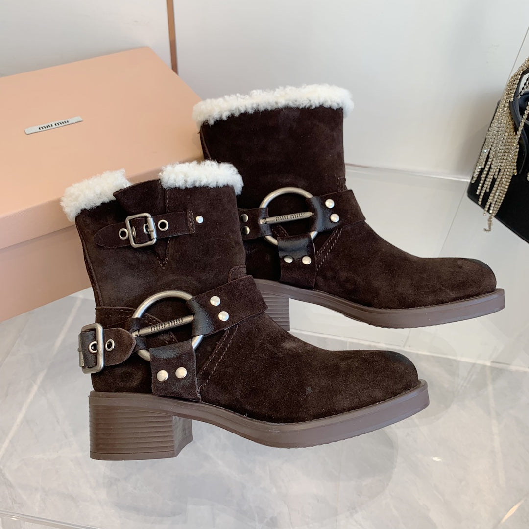 Miu Miu Ankle Boots