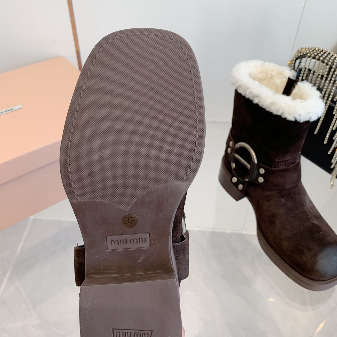 Miu Miu Ankle Boots