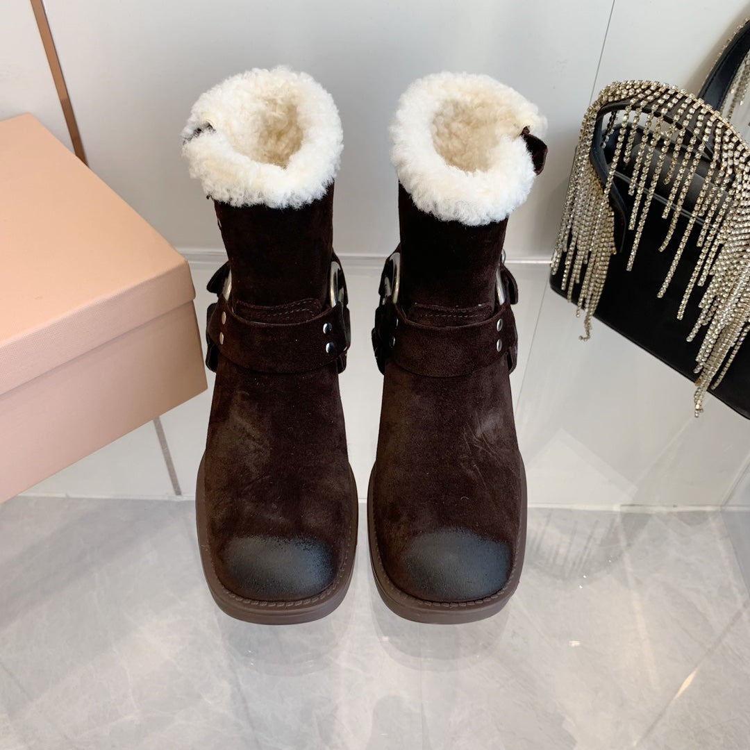 Miu Miu Ankle Boots