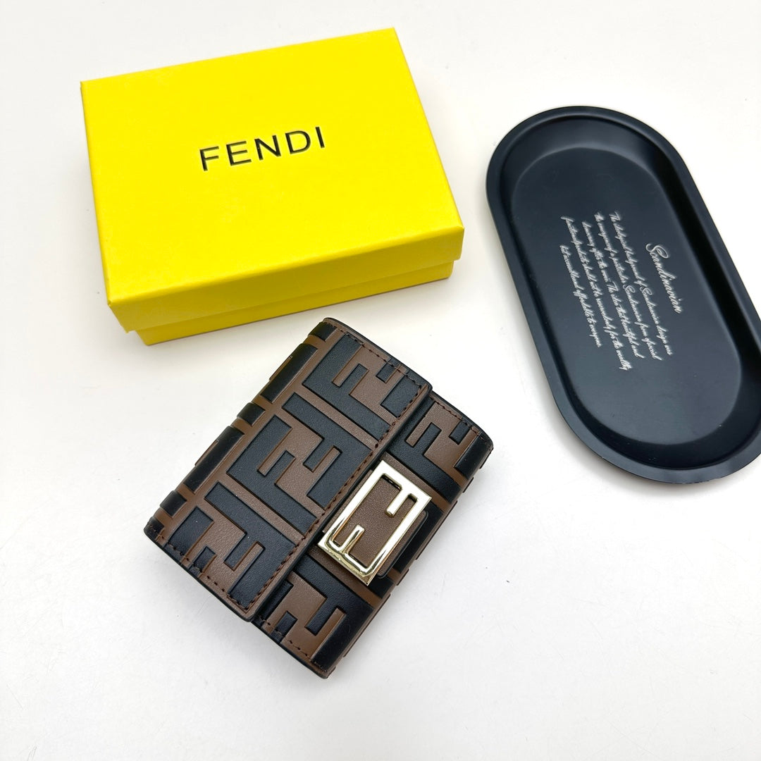 Fendi Baguette Mini Wallet/Card Case