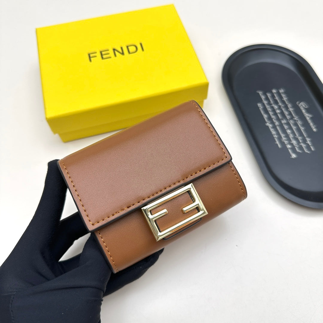 Fendi Baguette Mini Wallet/Card Case