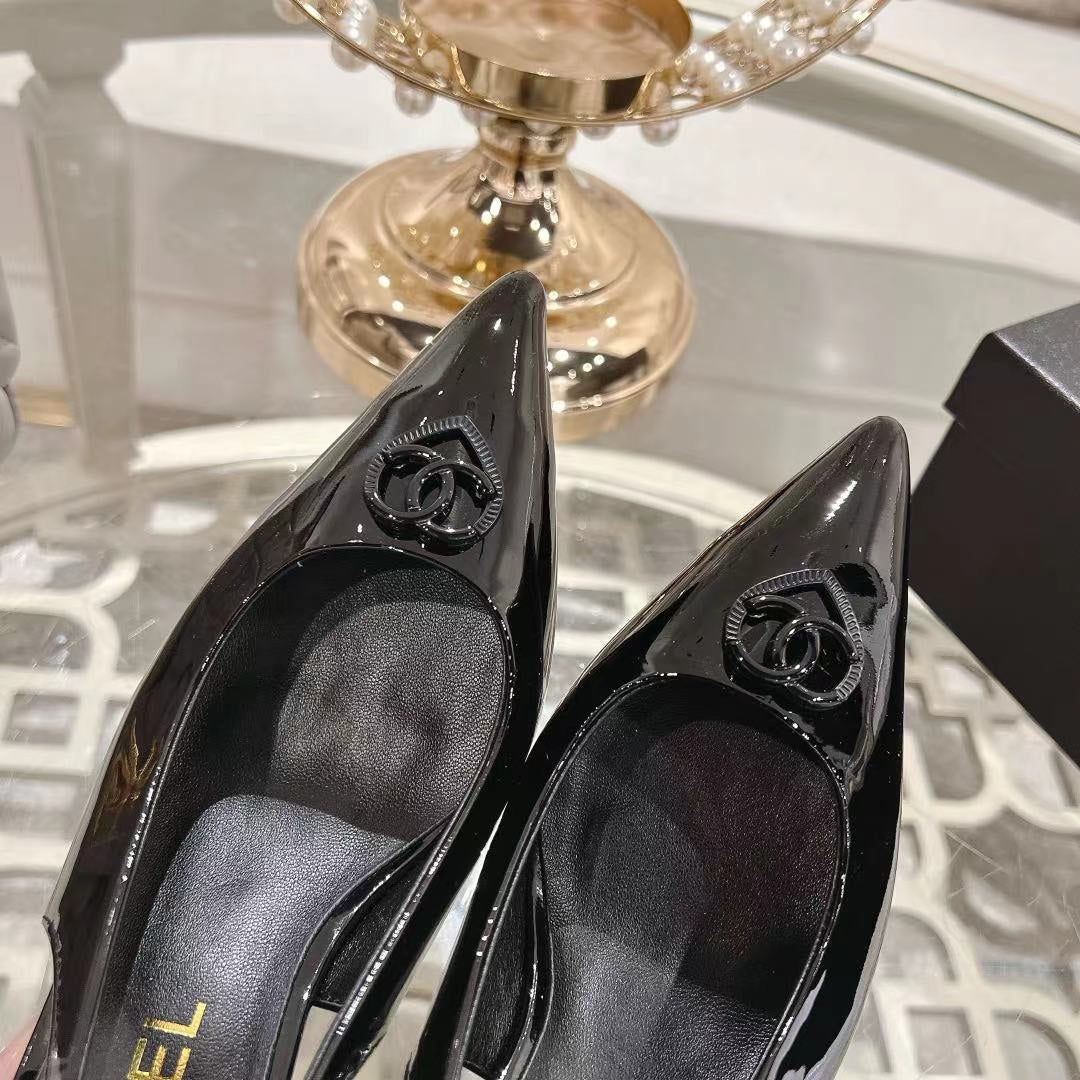 Chanel leather Heels