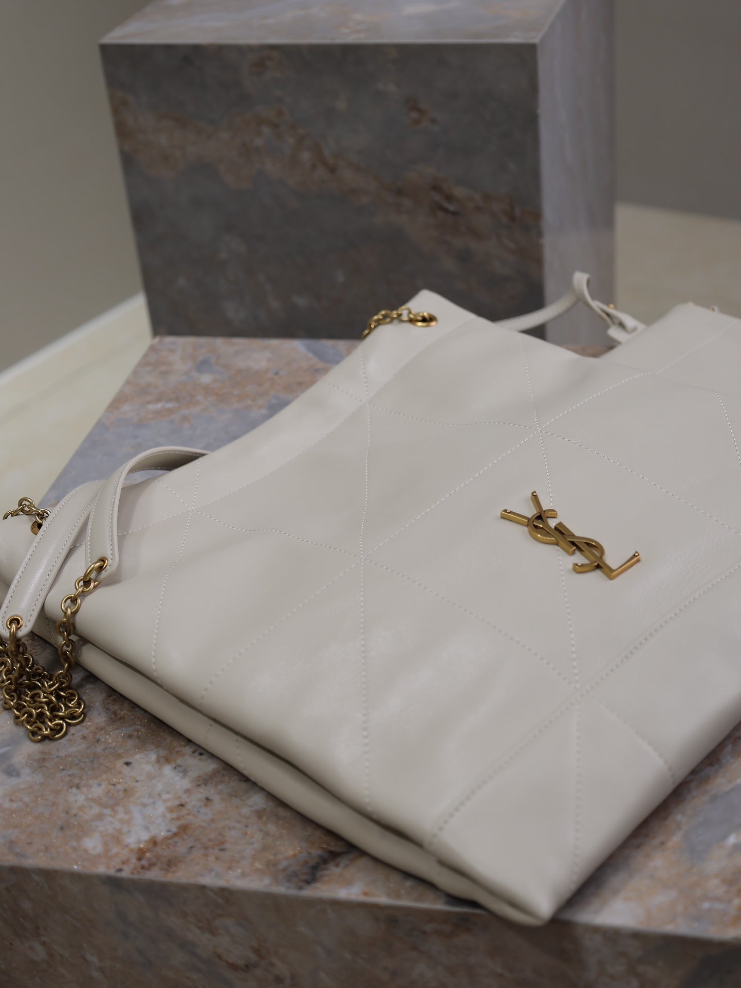 YSL Pochon leather bag