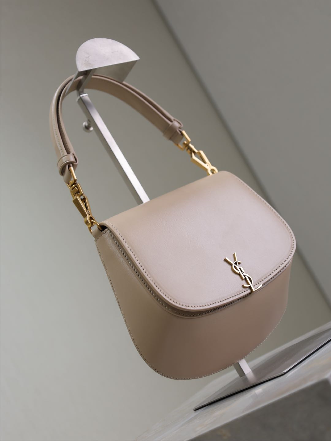 YSL Mini VOLTAIRE TOP HANDLE bag in BOX SAINT LAURENT