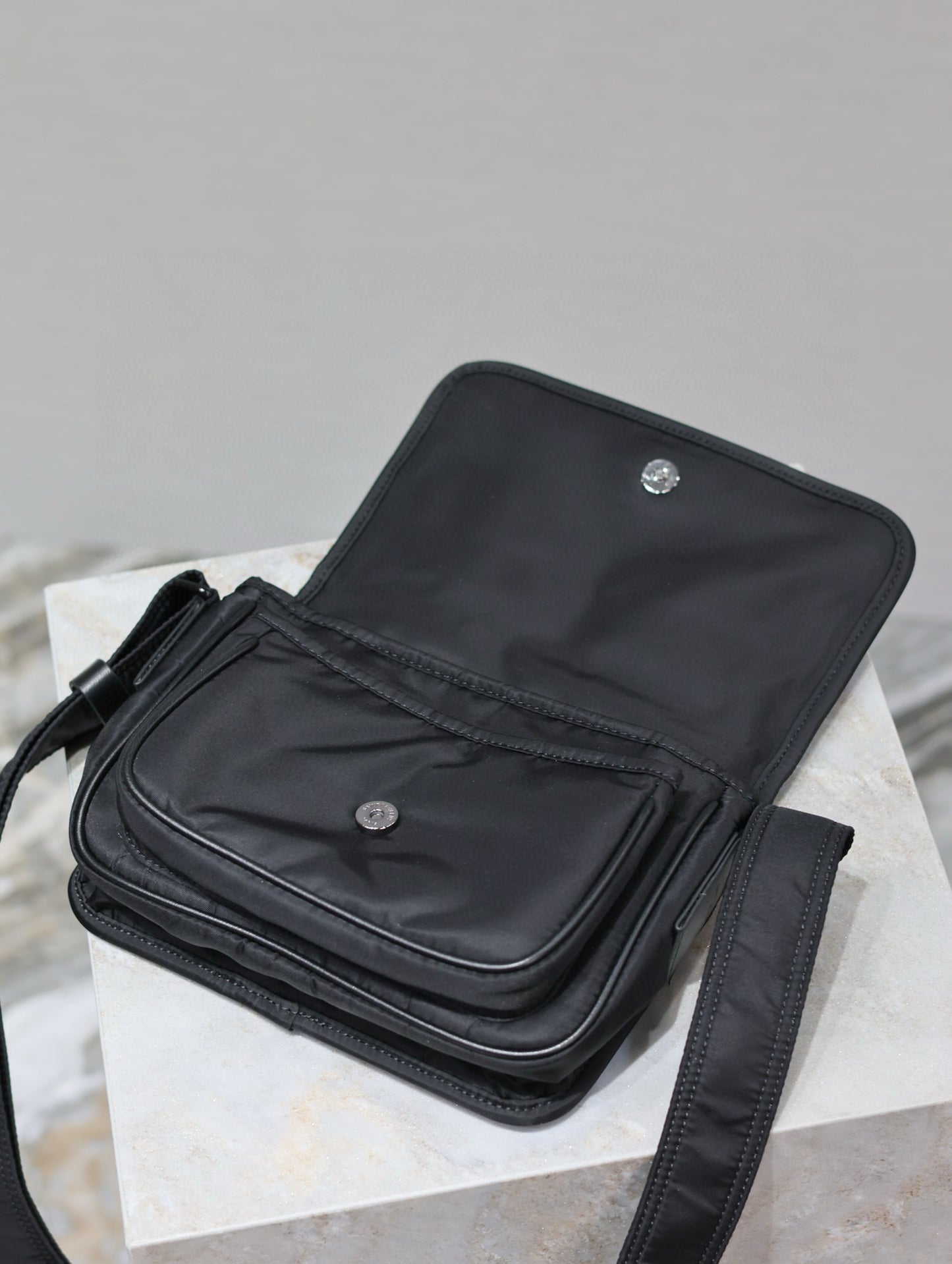 YSL Niki 22 cm nylon shoulder bag