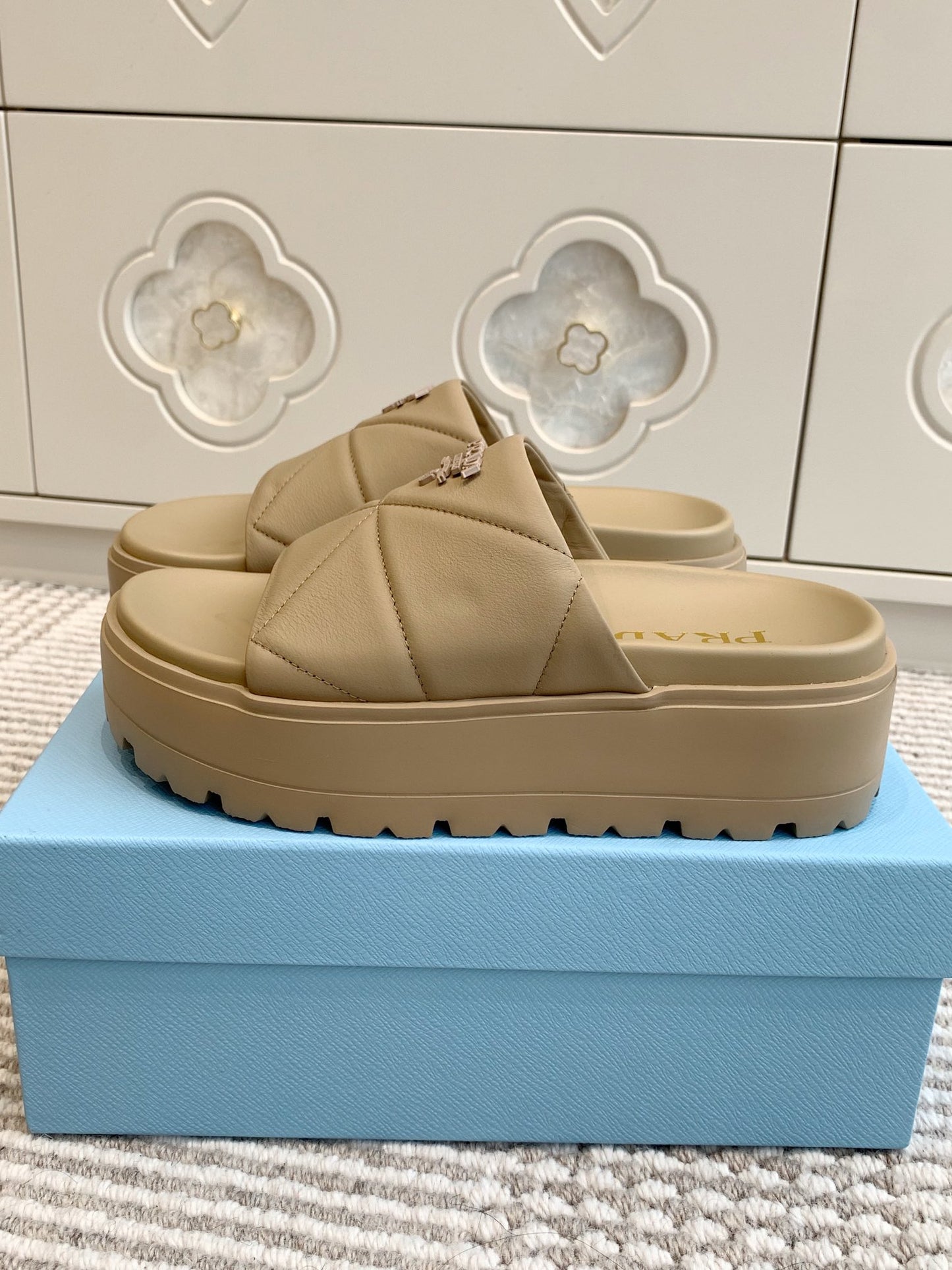 Prada Platfrom Sandals