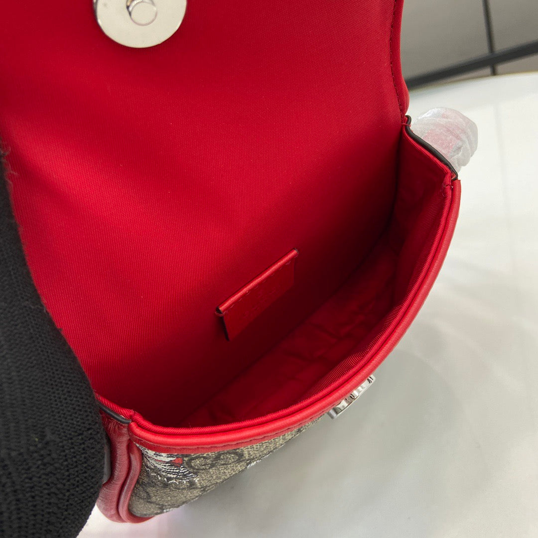 Gucci Children's GG printed shoulder bag
