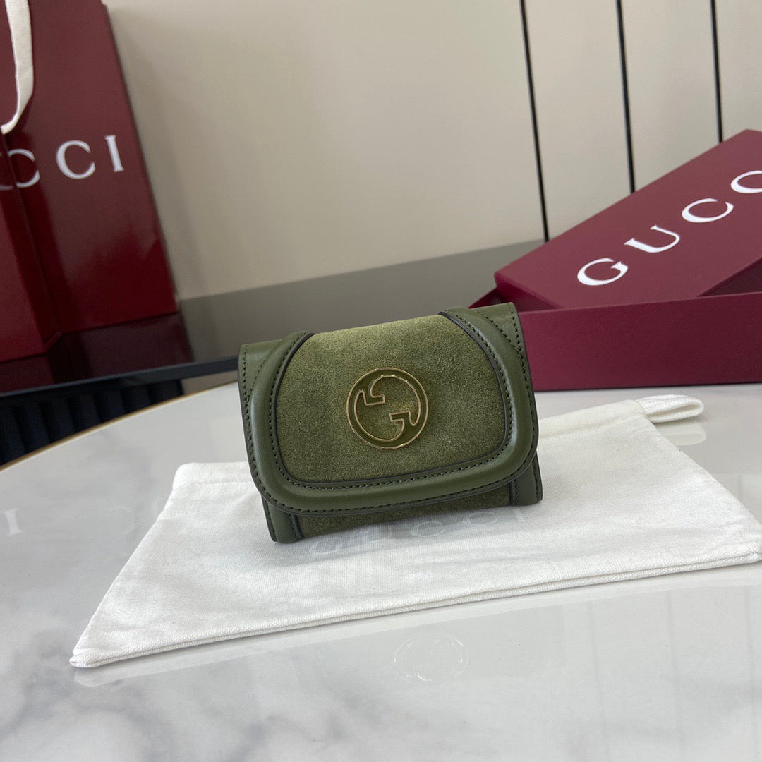Gucci Blondie card case Suede