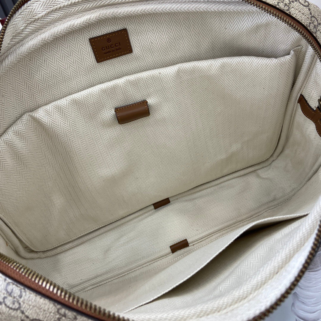Gucci GG Emblem medium briefcase