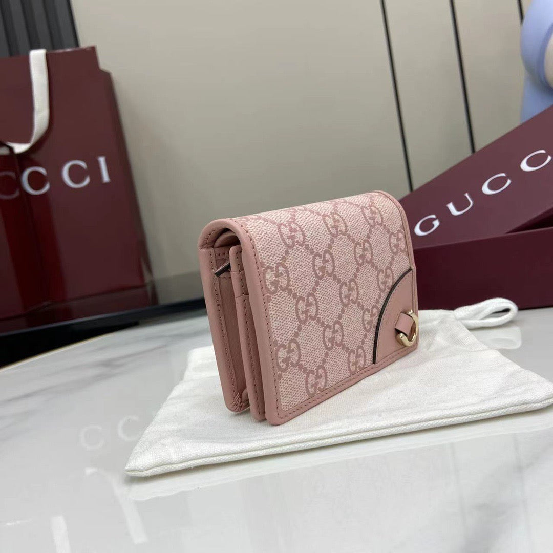 Gucci GG Emblem mini wallet