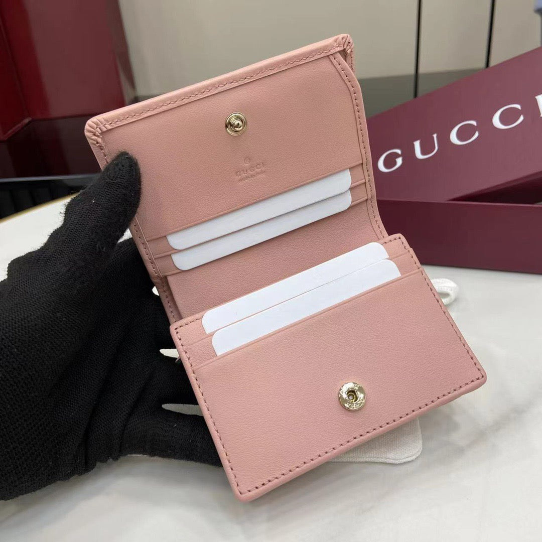 Gucci GG Emblem mini wallet