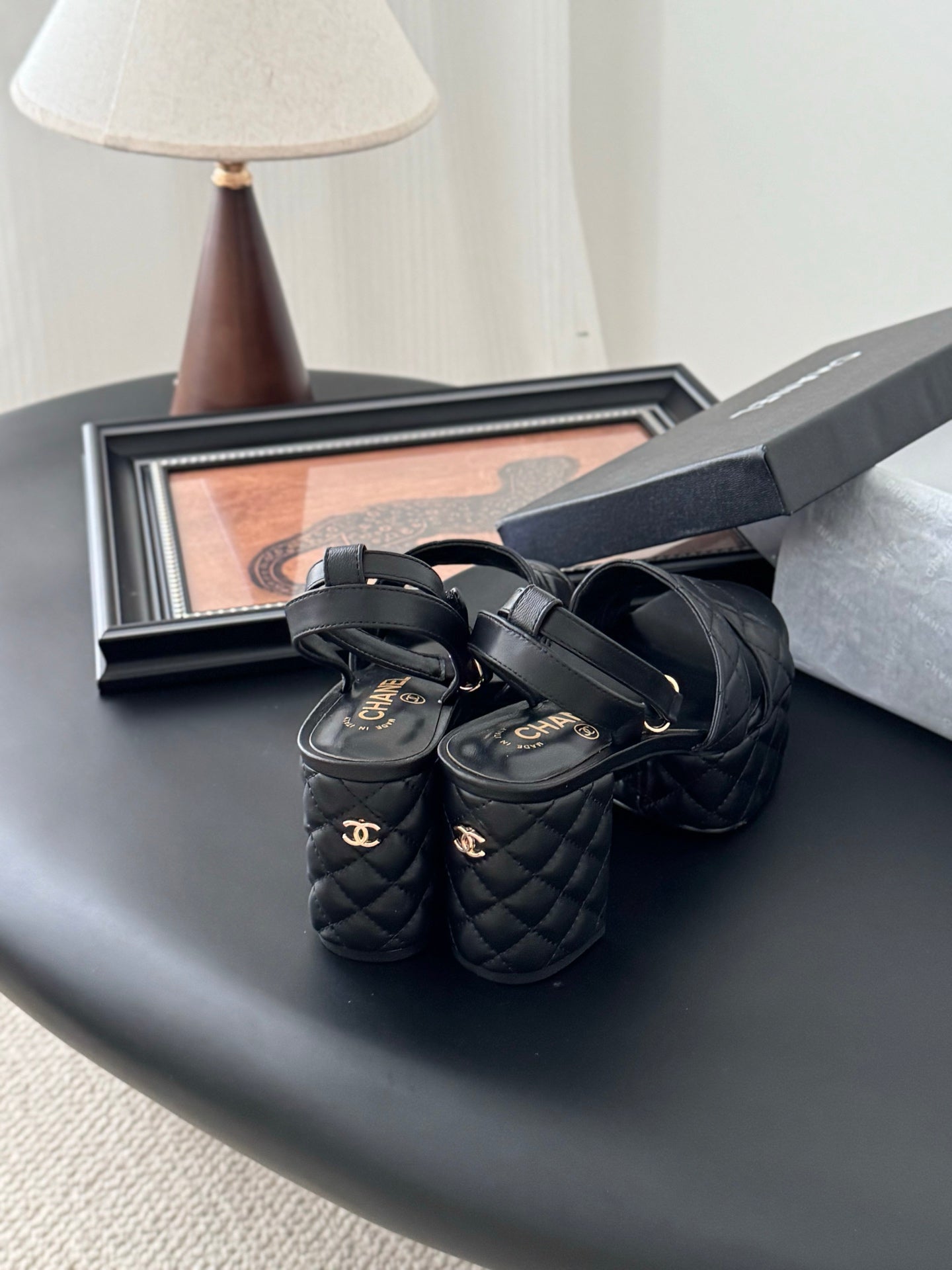 Chanel Heel Size Sandal