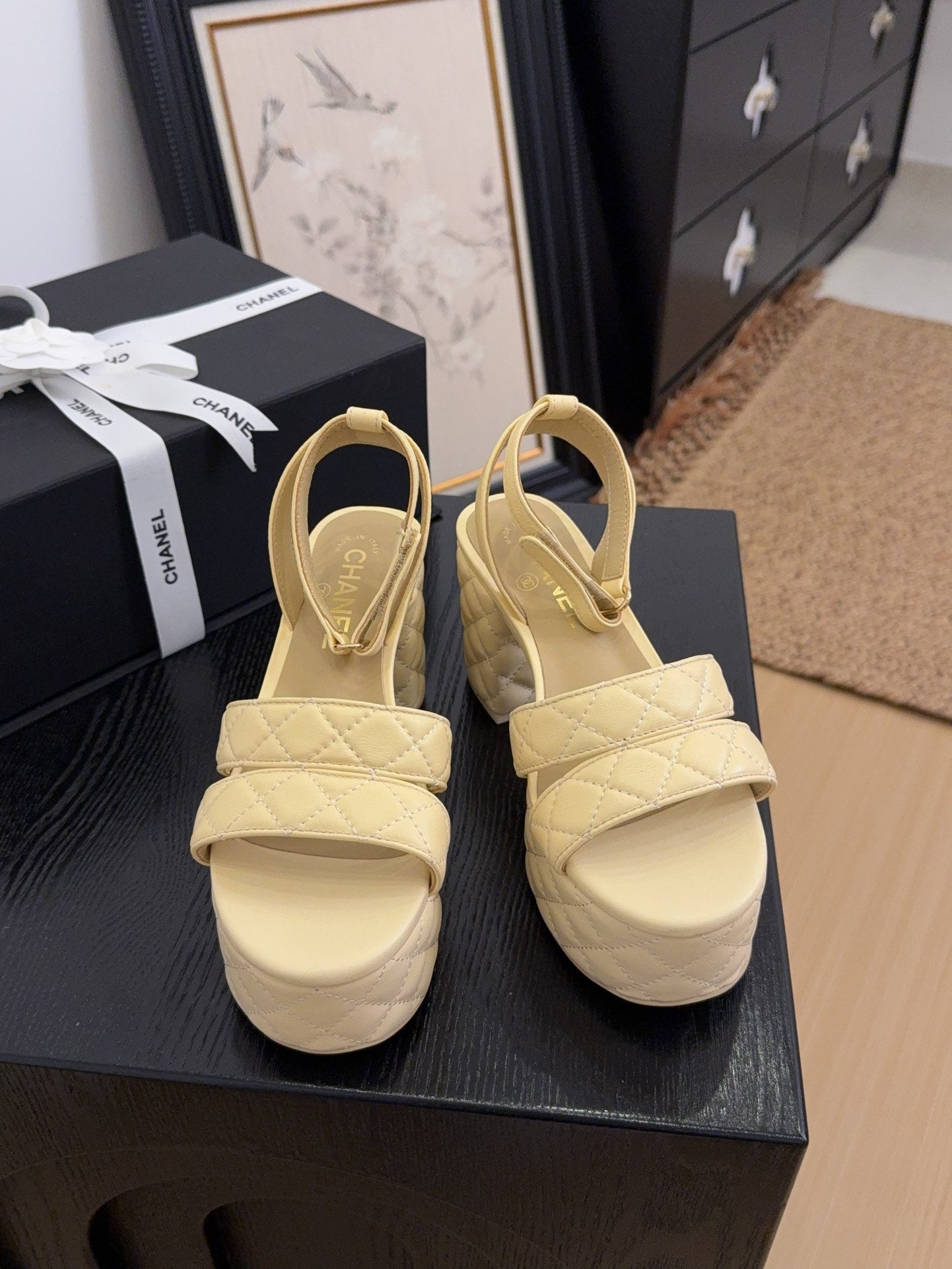 Chanel Heel Size Sandal