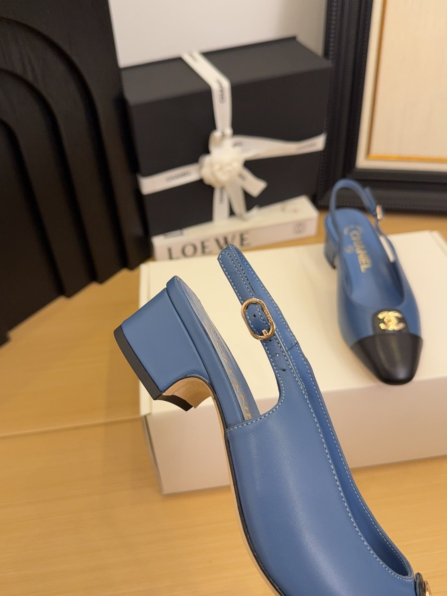 Chanel Heel Flats
