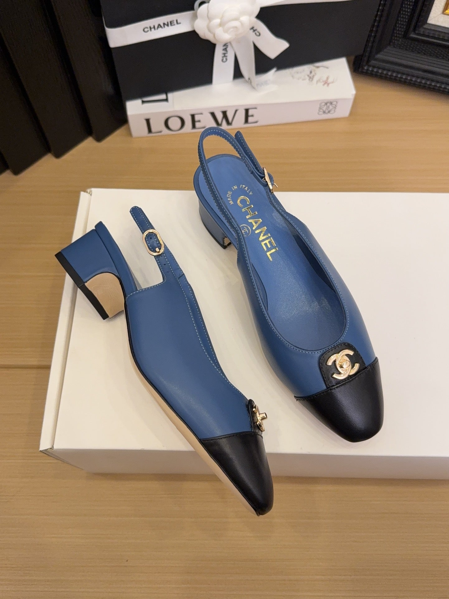 Chanel Heel Flats