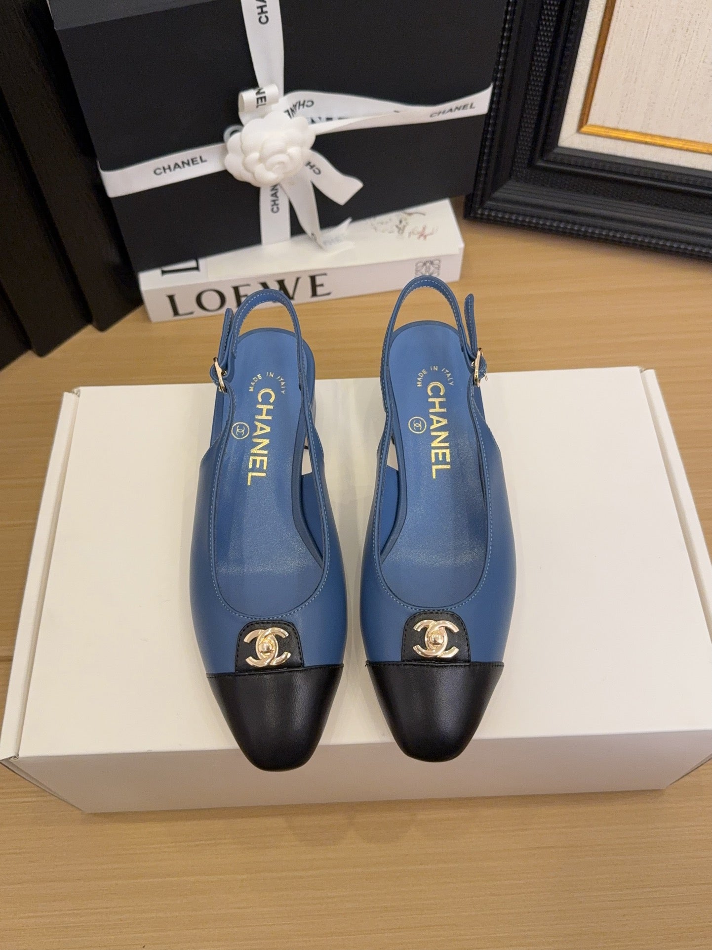 Chanel Heel Flats
