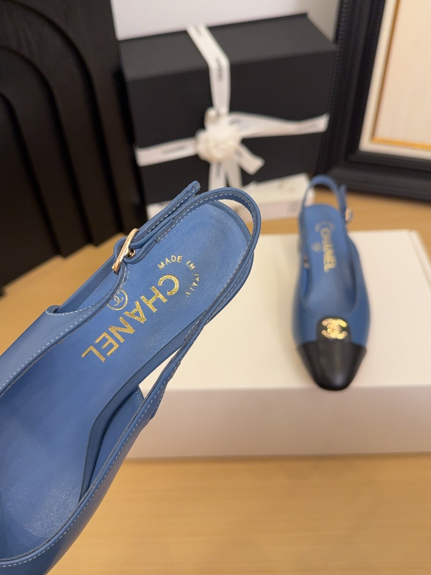 Chanel Heel Flats