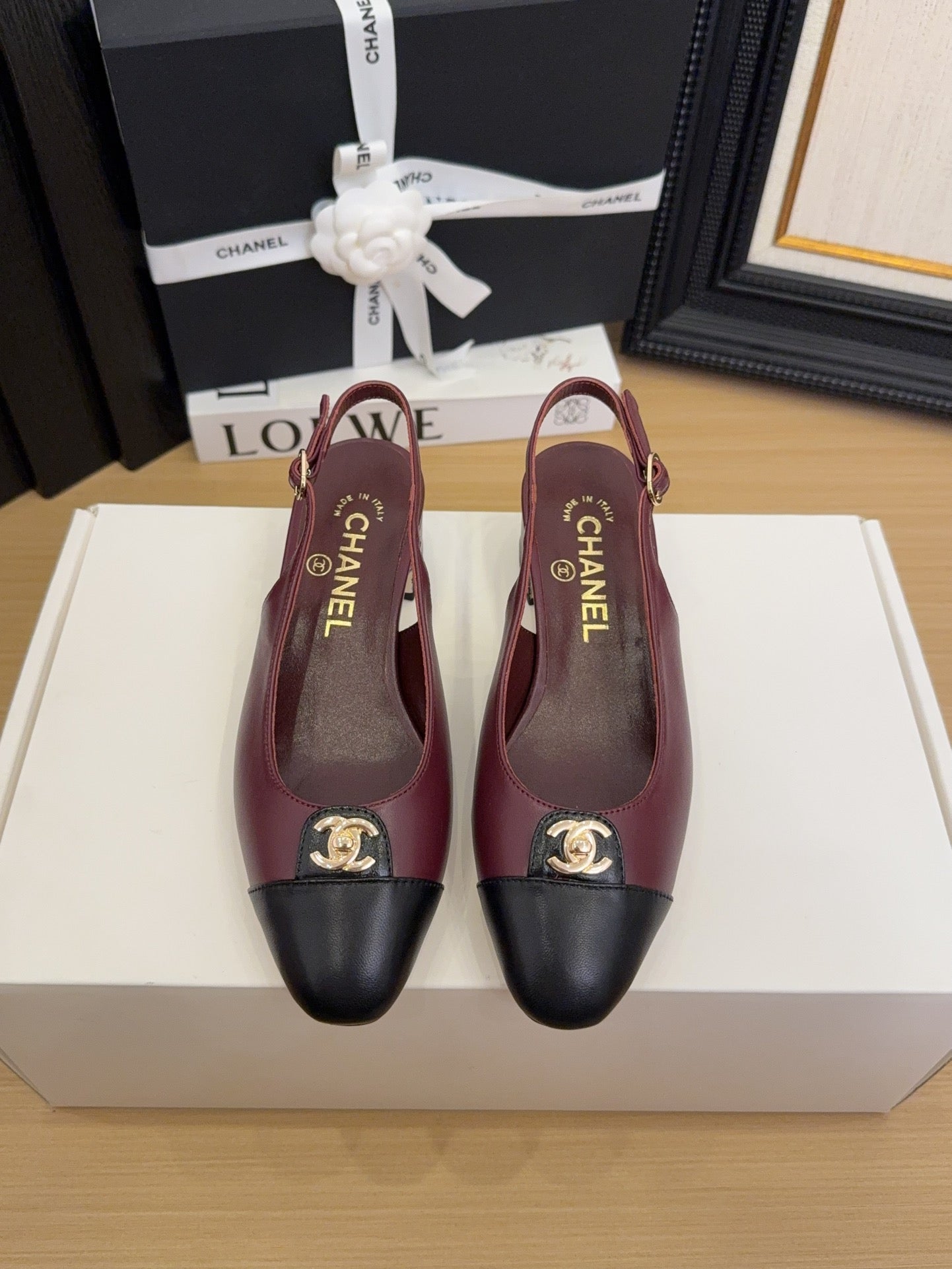 Chanel Heel Flats