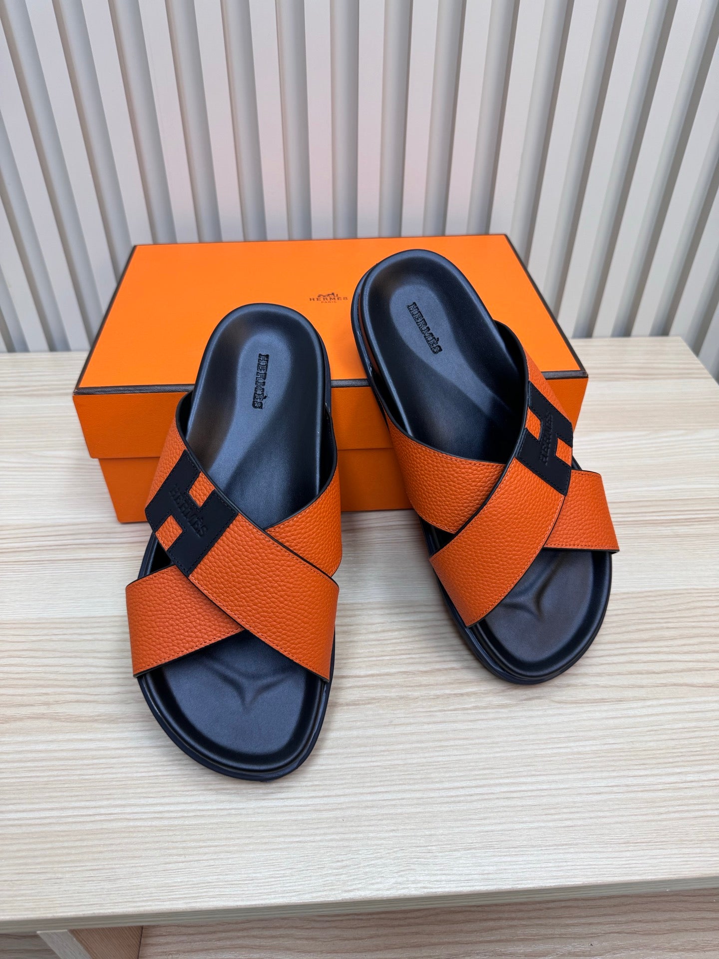 Hermes Slippers