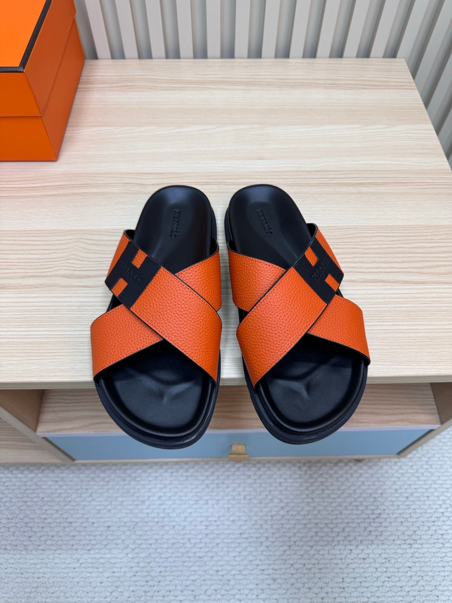 Hermes Slippers