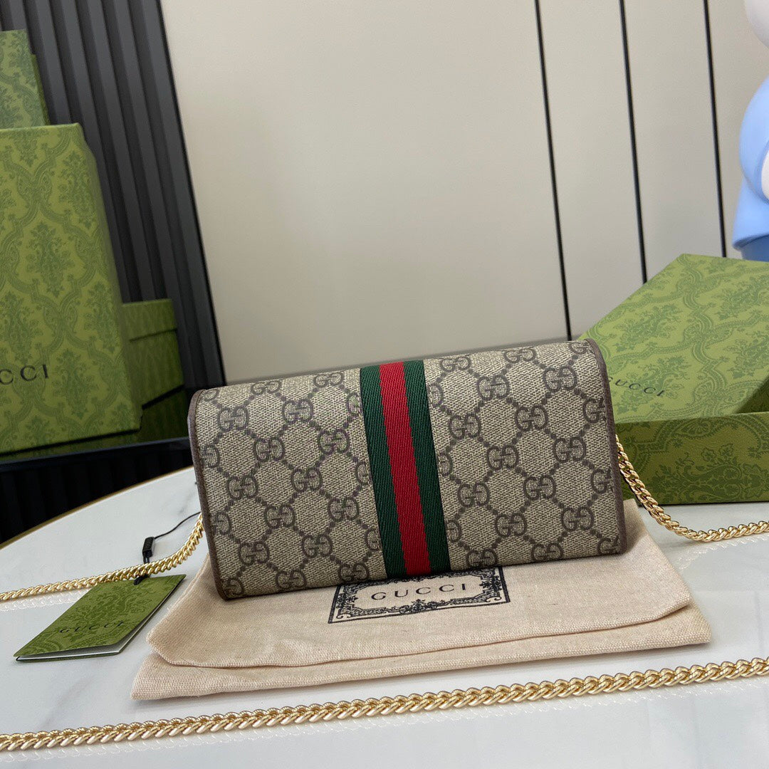 Gucci Ophidia chain wallet