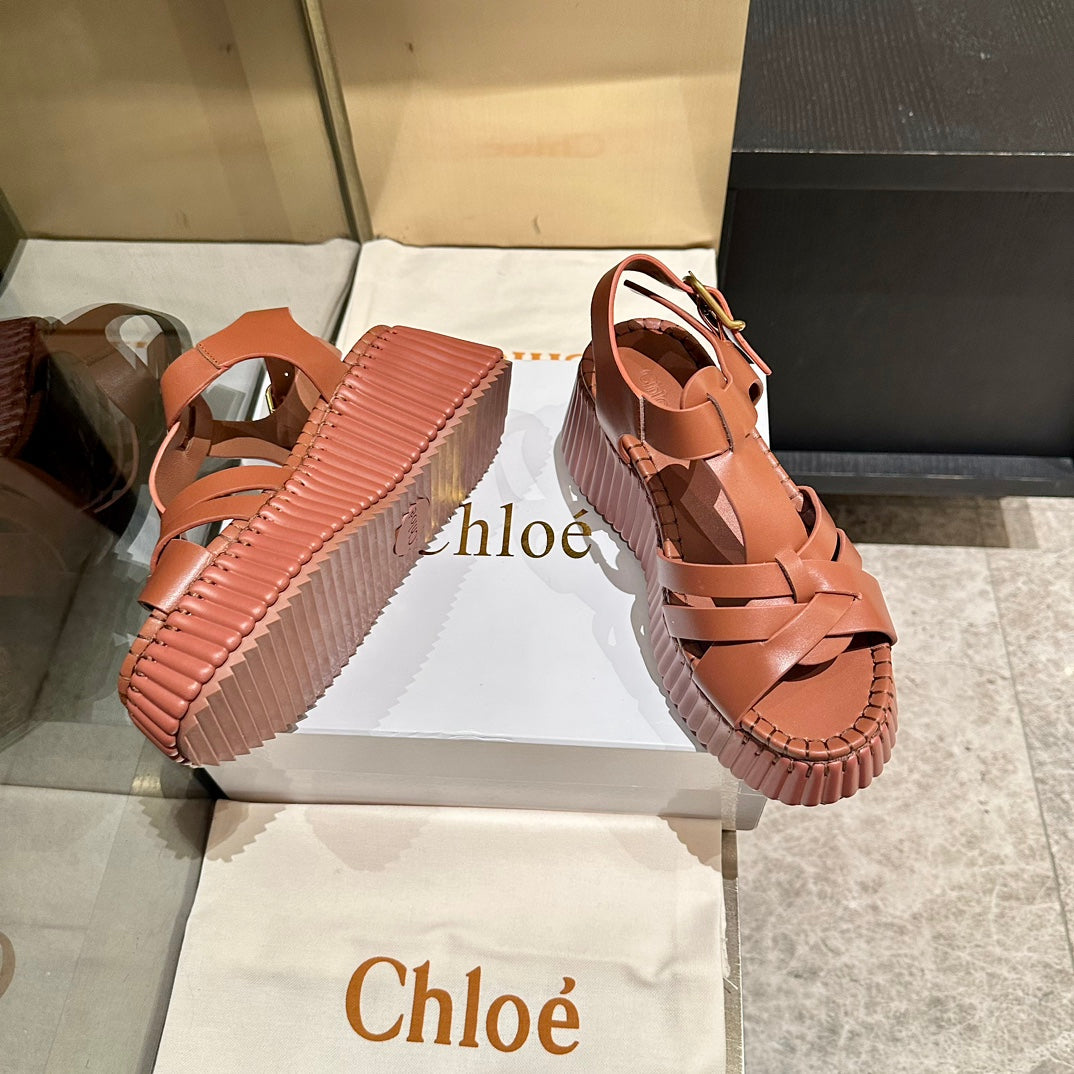 Chloe Wedge Sandals