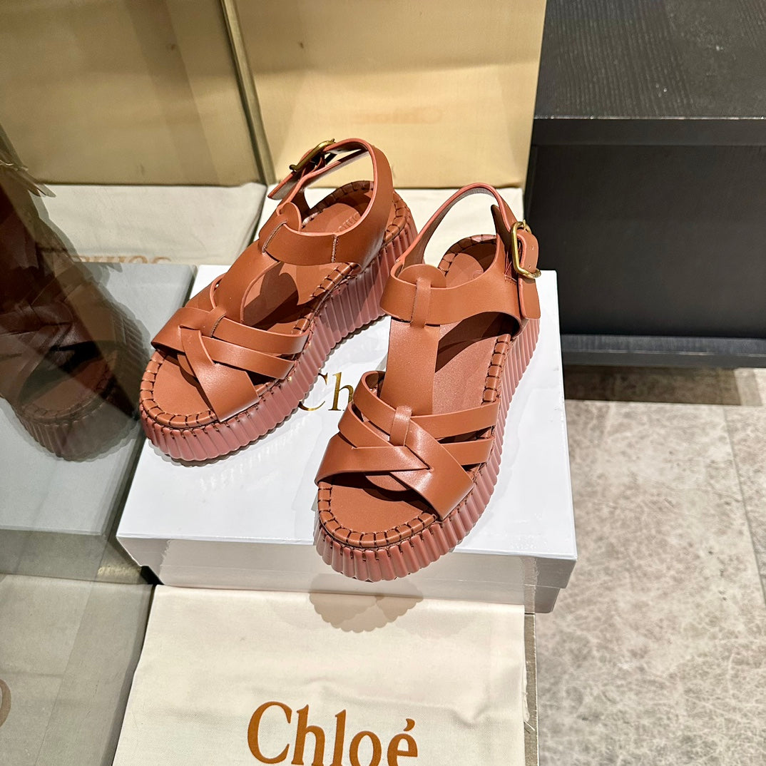 Chloe Wedge Sandals