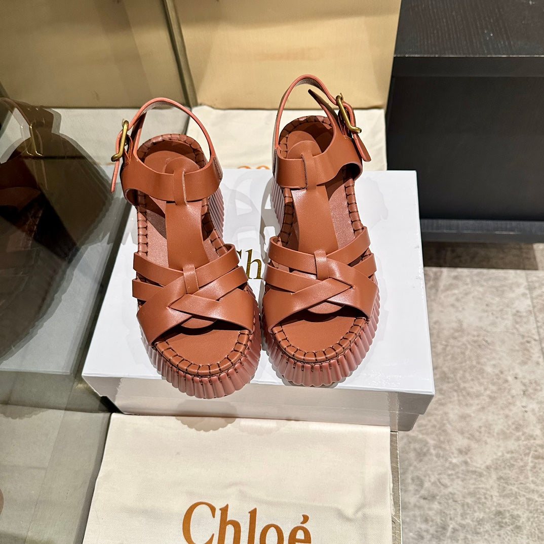 Chloe Wedge Sandals