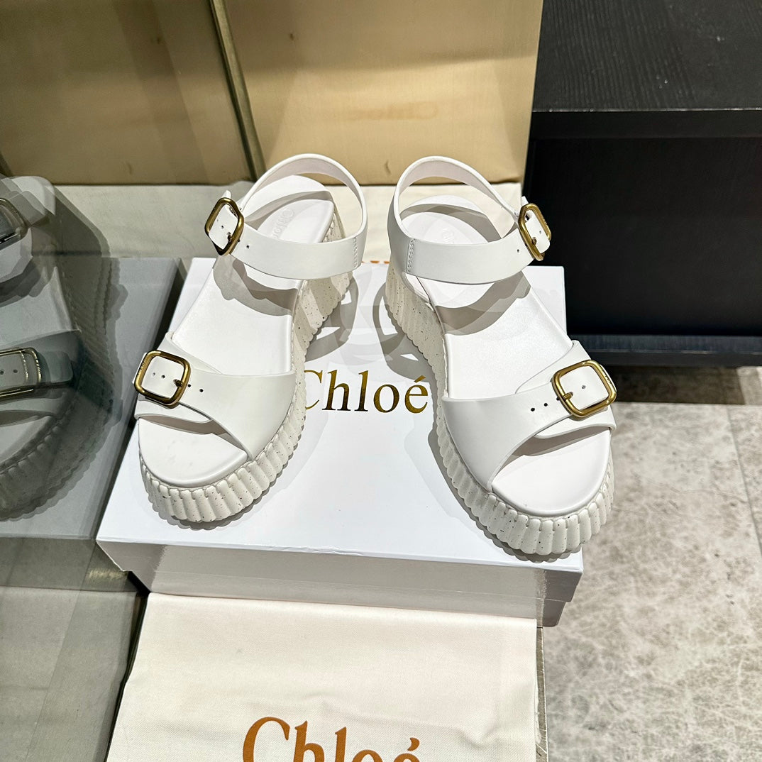 Chloe Wedge Sandals