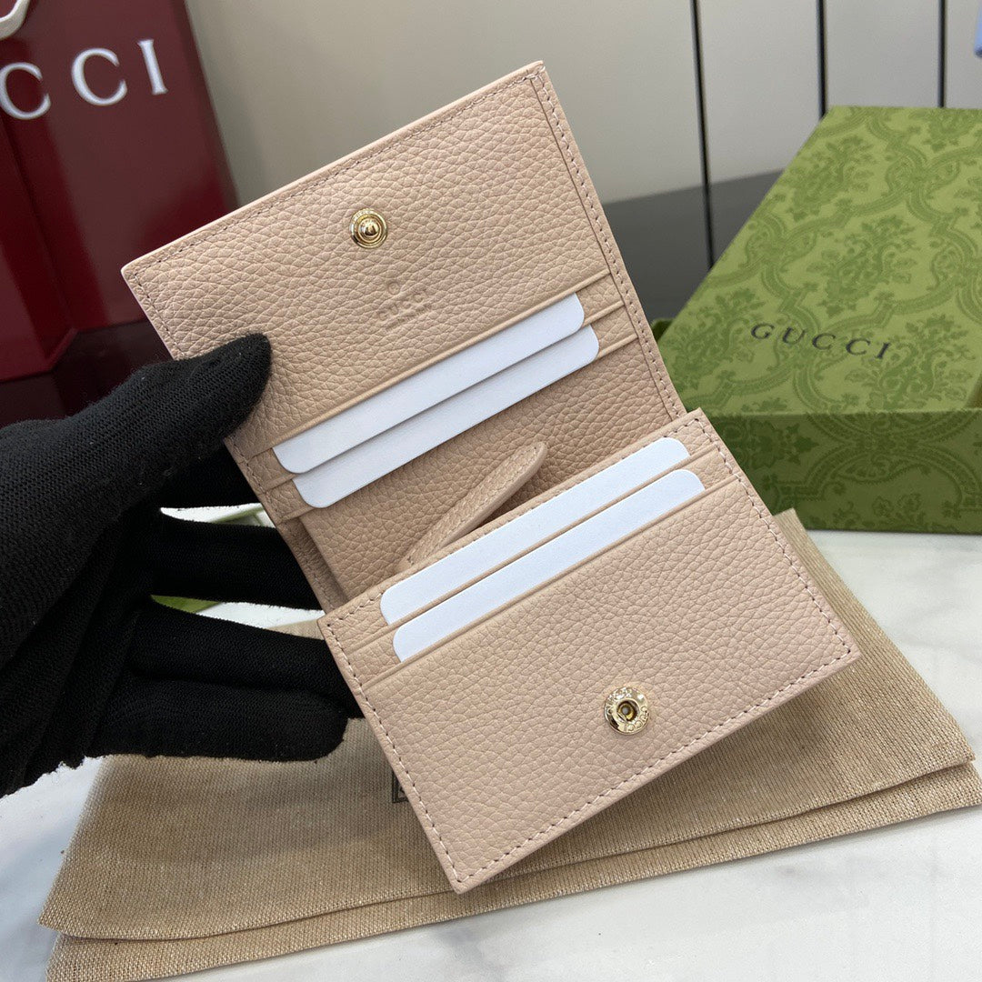 Gucci Emblem mini wallet