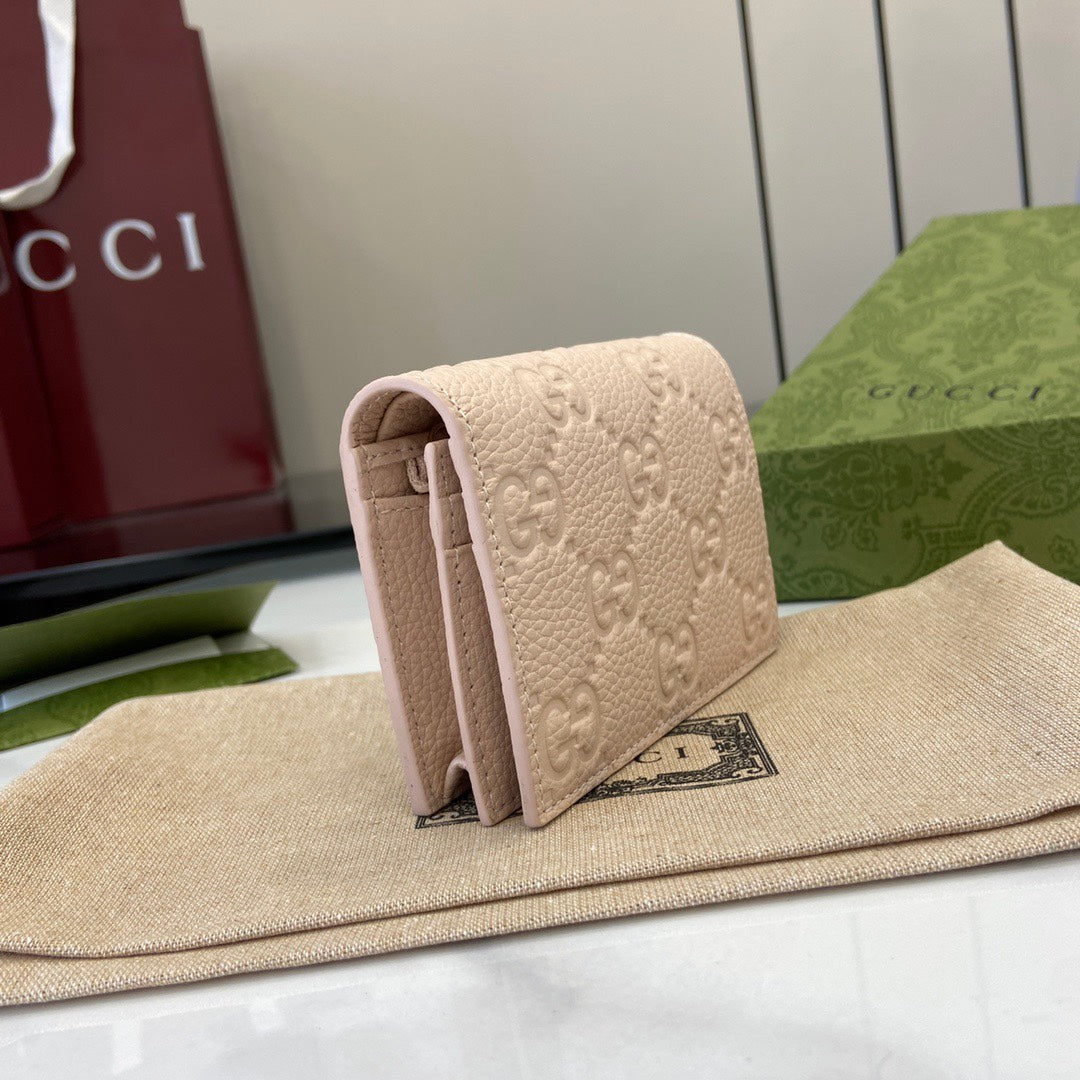 Gucci Emblem mini wallet