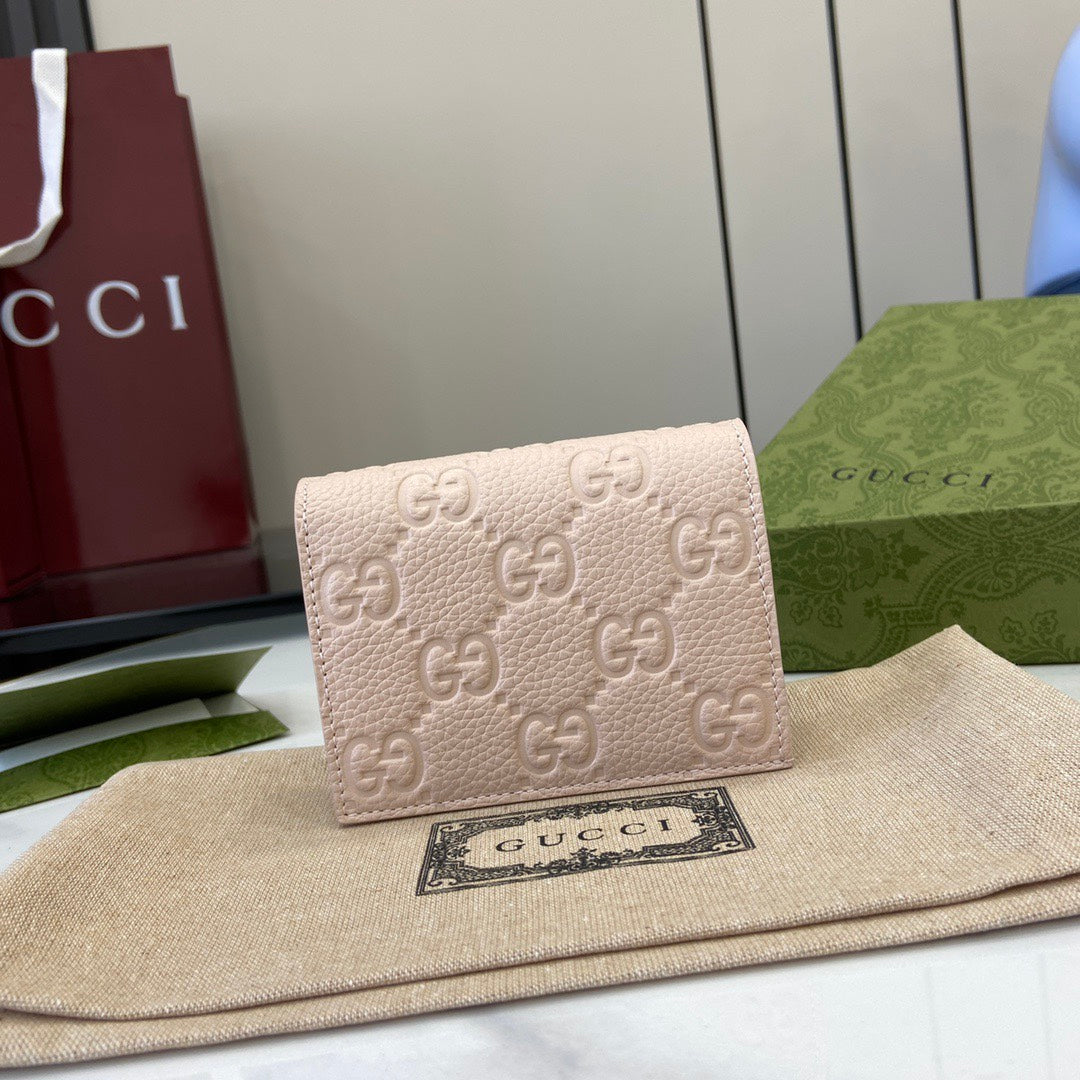 Gucci Emblem mini wallet