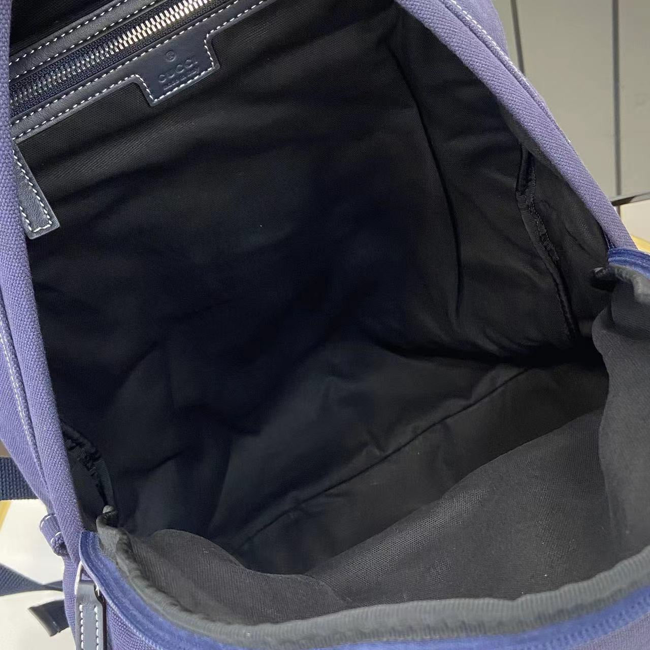 Gucci Printed canvas maxi backpack