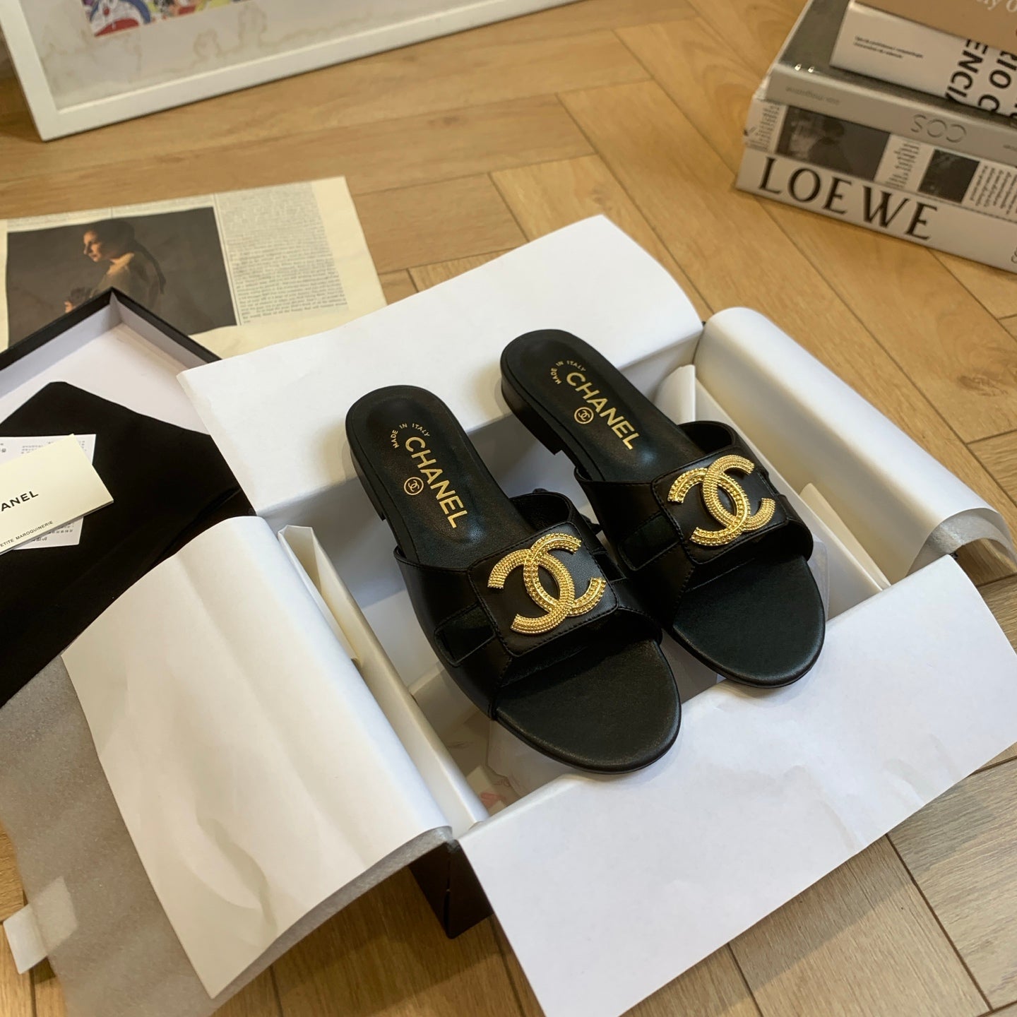 Chanel Slides