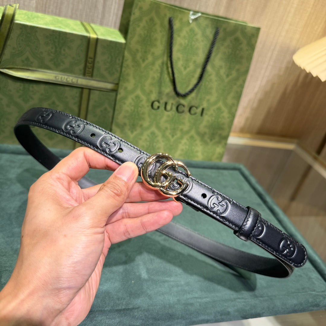 Gucci Belt 2 cm width