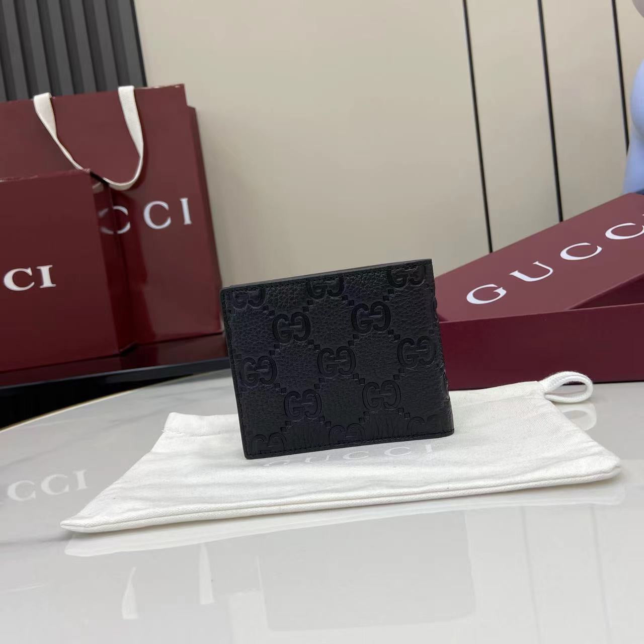 Gucci Imprint bi-fold wallet