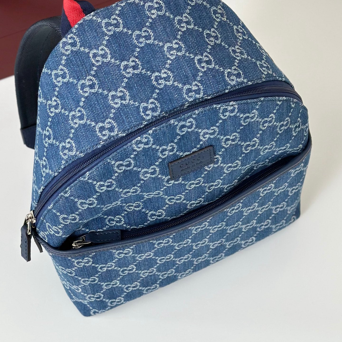 Gucci Denim Children's GG backpack