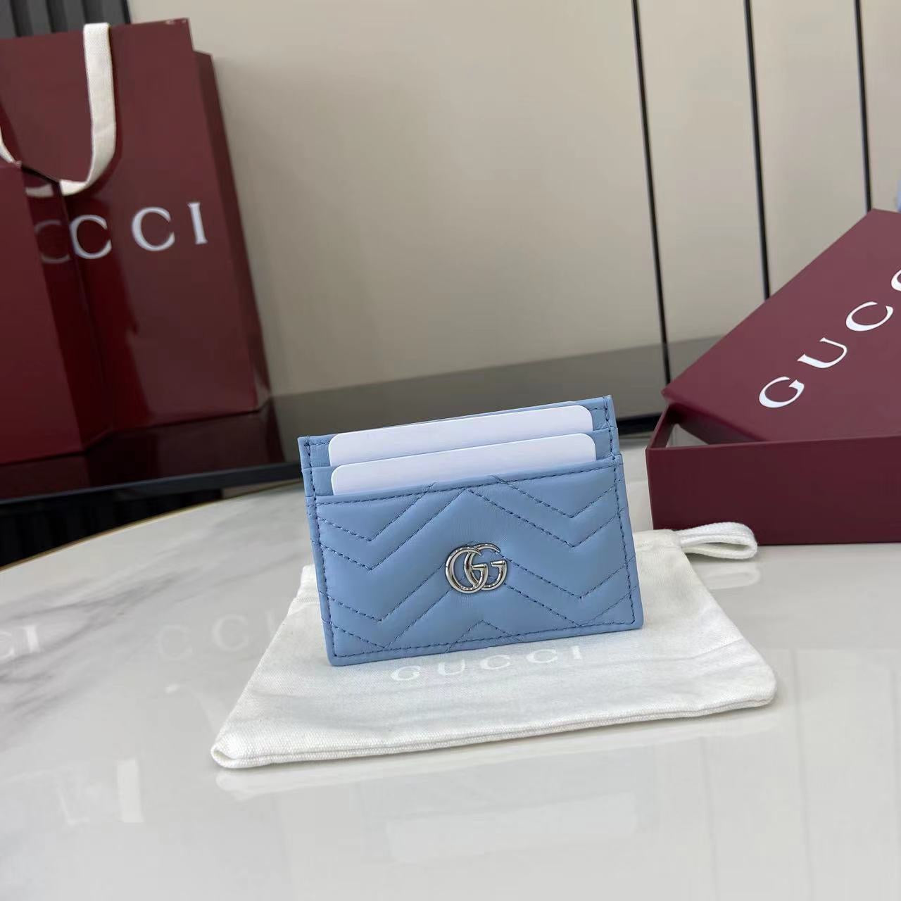 Gucci Marmont Card Case Wallet