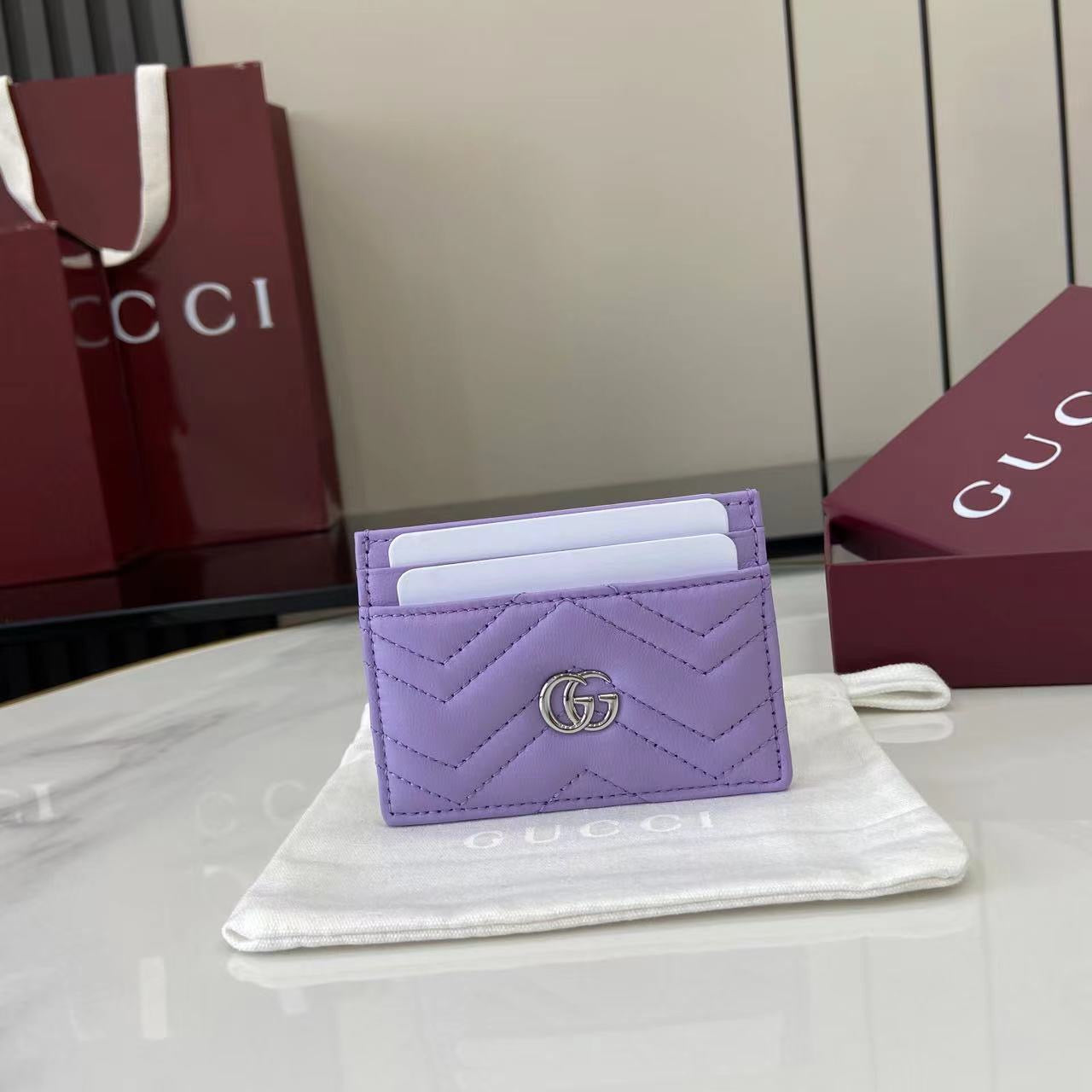 Gucci Marmont Card Case Wallet