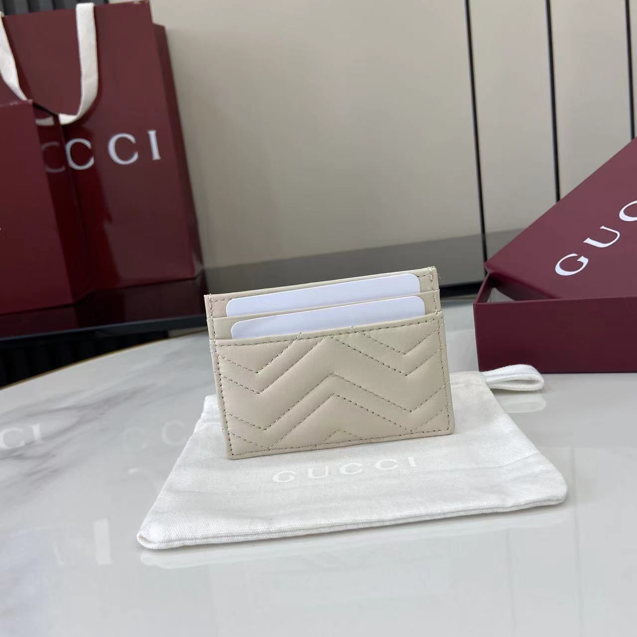 Gucci Marmont Card Case Wallet